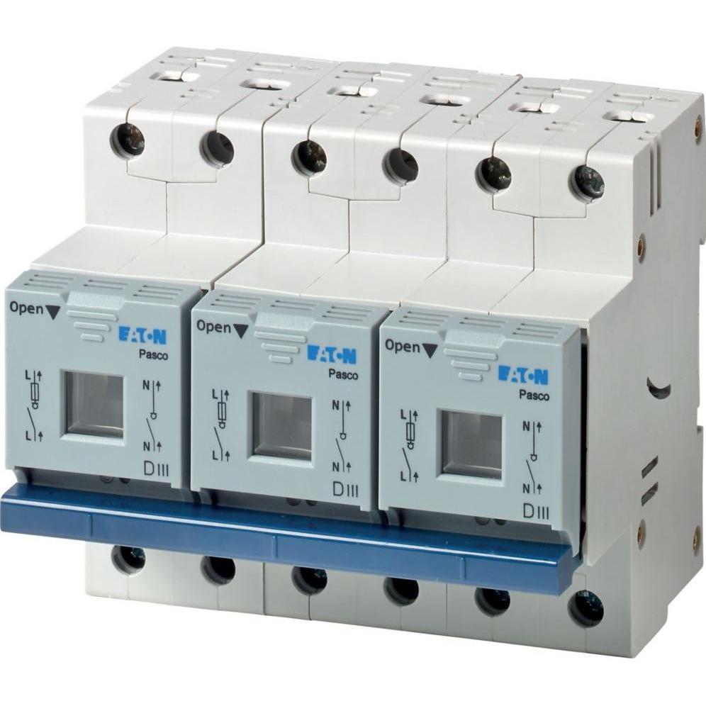 Eaton, Systemstromversorgung, Sicherungslasttrennschalter, LPC, 35 A, Verteilereinbau, 3-polig, DIII 1713618