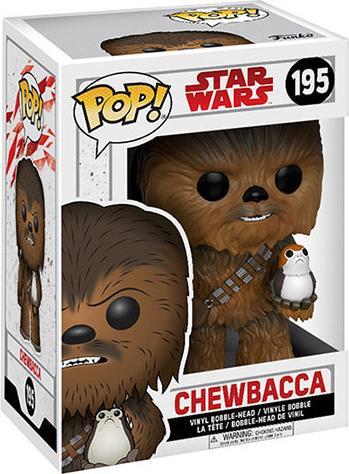 Produktbild Funko POP! Star Wars - Episode VIII: Chewbacca & Porg