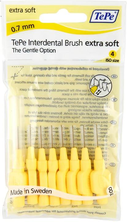 Produktbild TePe Interdentalbürsten Extra Soft ISO 4 (8 x, 0.70 mm)