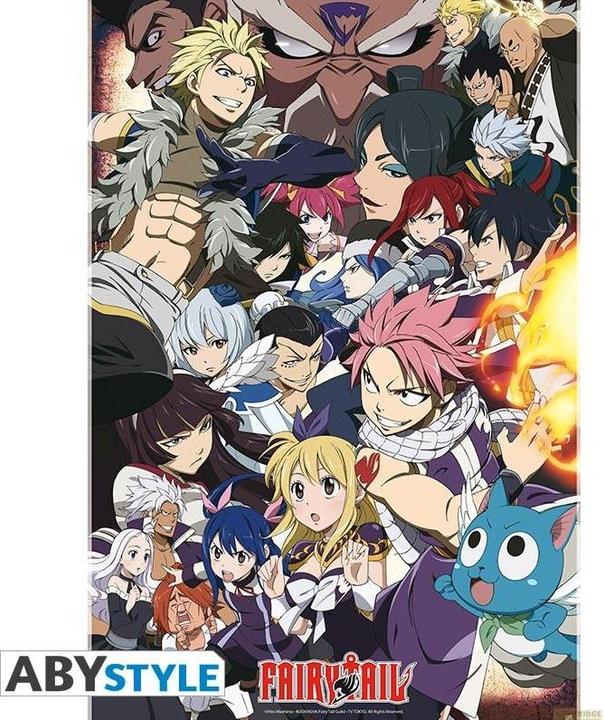 Actual product image ABYstyle Fairy Tail - Group (91.5 x 61 cm)