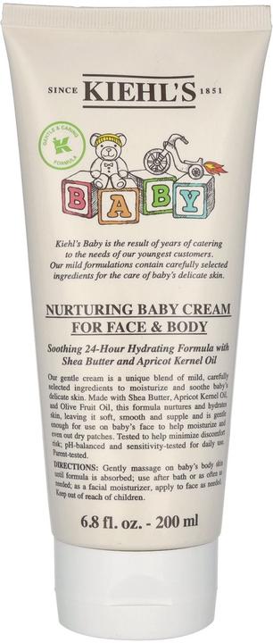 Actual product image Kiehl's Kiehls - (Nurturing Baby Cream For Face & Body) 200 Ml