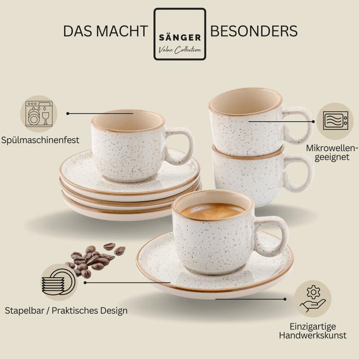 Actual product image Sänger Geschirr Rio (80 ml, 8x)
