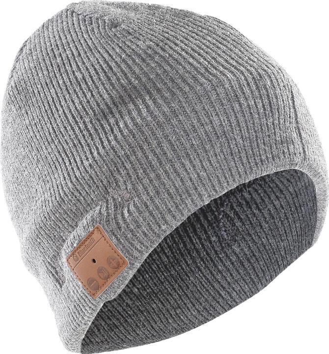 Produktbild Leicke Music Beanie toothKopfhrer Mtze hellgrau