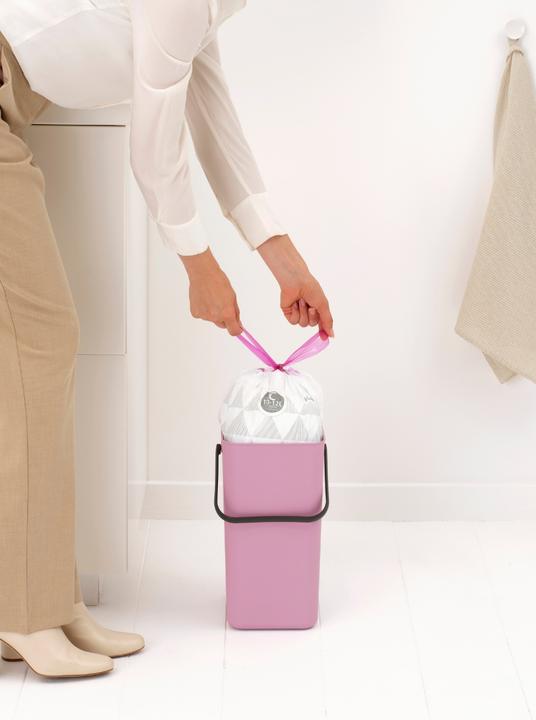 Actual product image Brabantia Recyclingbehälter Sort & Go 12 l, Rosa (12 l)