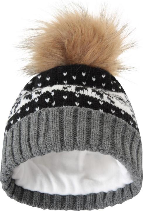Image du produit Mountain Warehouse Bonnet Femme/Femme Fair Isle Pom Pom (Taille unique)