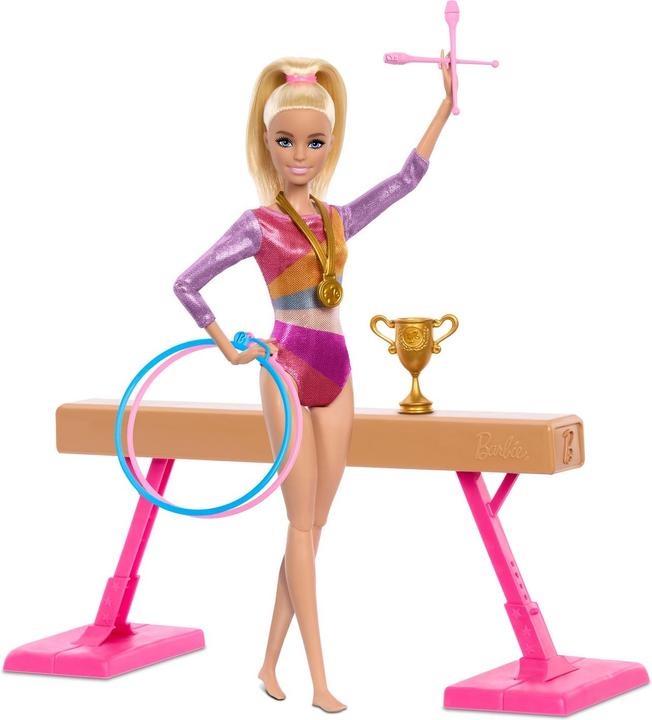 Image du produit Barbie Carrières Refresh Gymnastics Set de jeu