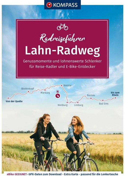 Produktbild RadReiseFührer Lahnradweg (Deutsch, Raphaela Moczynski, 2022)