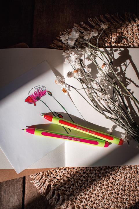 Actual product image Schneider Fineliner Xpress (Red, 1 x)