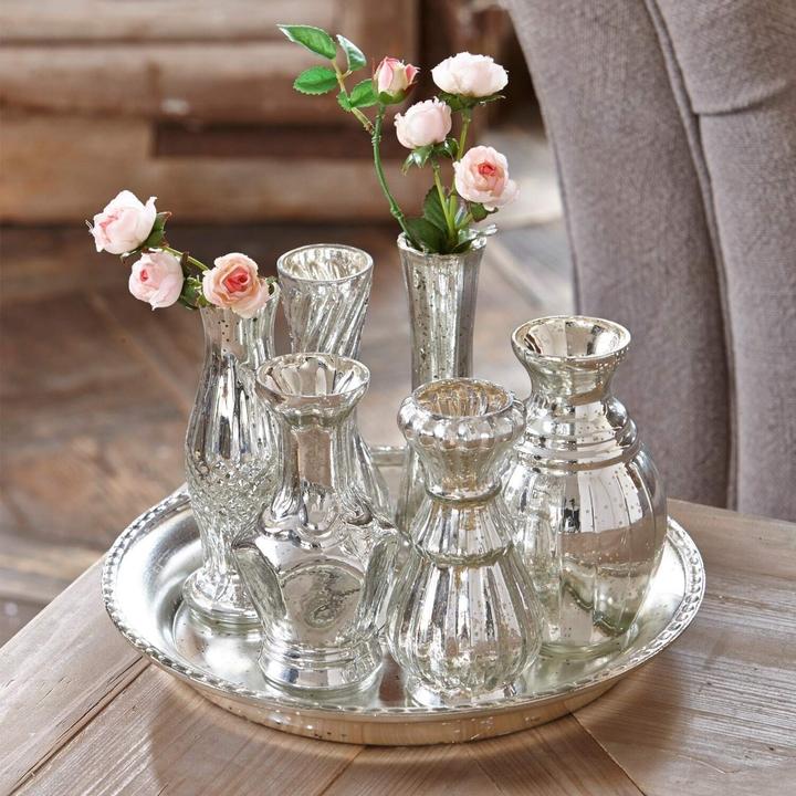 Produktbild Loberon Tablett Mit Vasen Blairville