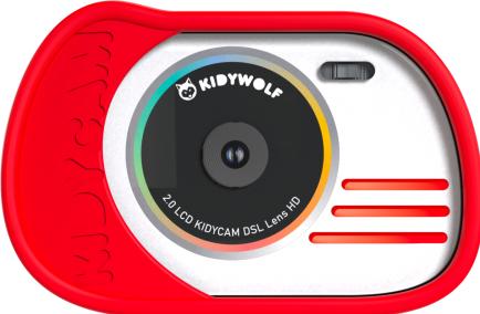 Actual product image Kidywolf Photo and video camera red