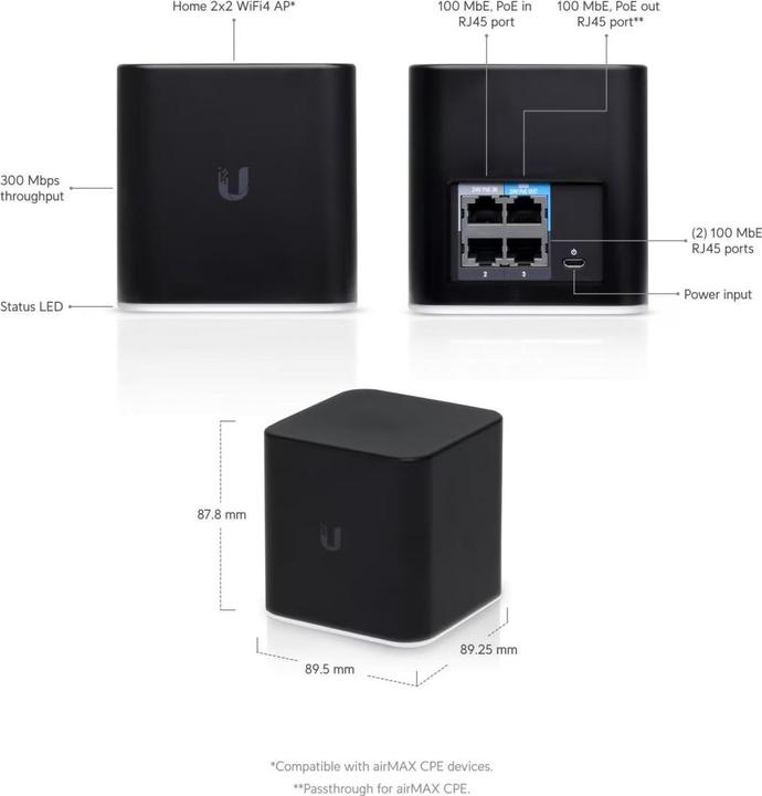 Produktbild Ubiquiti airCube ISP (1000 Mbit/s)
