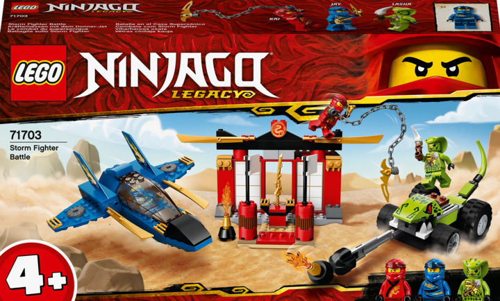 Actual product image LEGO Power struggle with the thunder jet (71703, LEGO Ninjago)