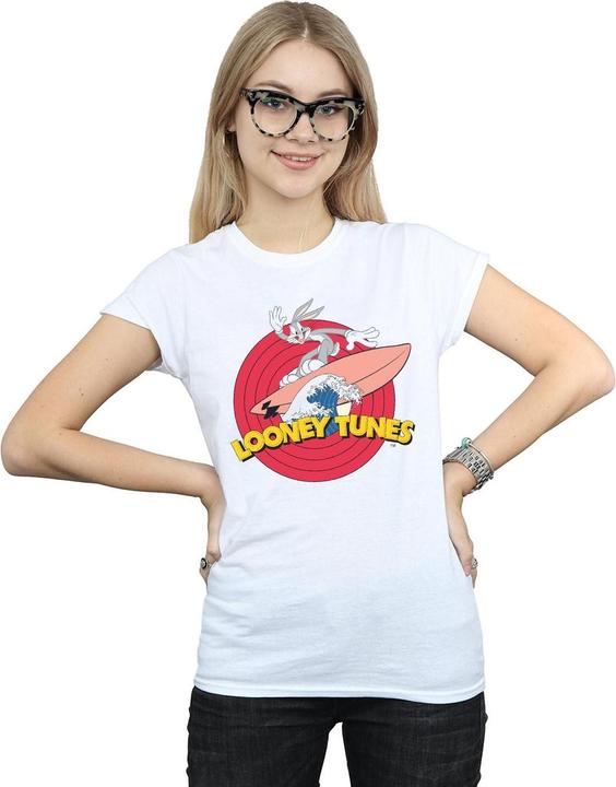 Image du produit Looney Tunes - T-shirt BUGS BUNNY SURFING - Femme (L)
