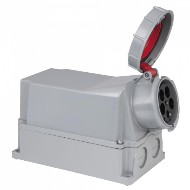 Produktbild PCE CEE 125A 400V 5p Wallmount Female