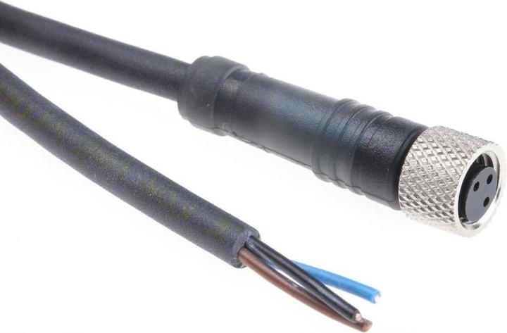 Produktbild TE Sensors Anschlusskabel 2m M8 gerade (Antennenkabel)