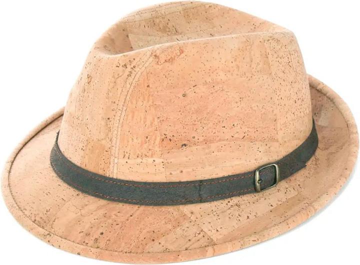 Actual product image Artelusa Cork hat "Fedora" natural (56)