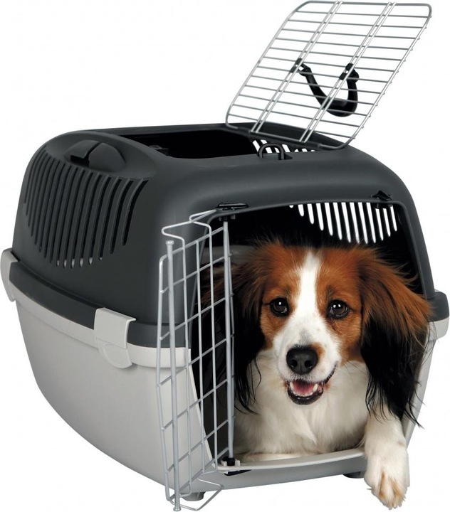 Produktbild Trixie Transportbox Capri 3, Open Top (Hund, Atmungsaktiv, Abschliessbar, Komplett zu öffnen)