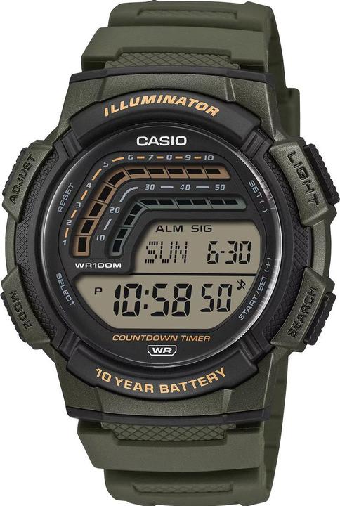 Produktbild Casio WS-1800-3AVEF (Digitaluhr, 48.20 mm)