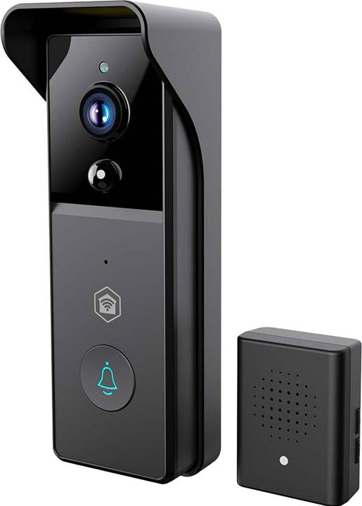 Actual product image Nedis SmartLife Video-Türsprechanlage | Batteriebetrieben | 3MP Full HD 1296p | Cloud Storage (optio (Wireless)