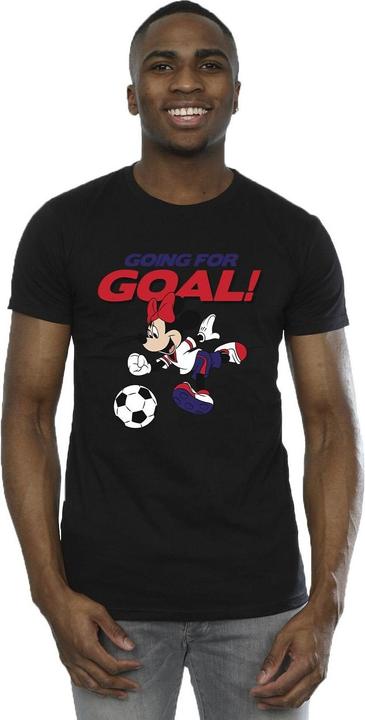 Immagine prodotto Disney Minnie Mouse Going For Goal Maglietta Uomo (M)