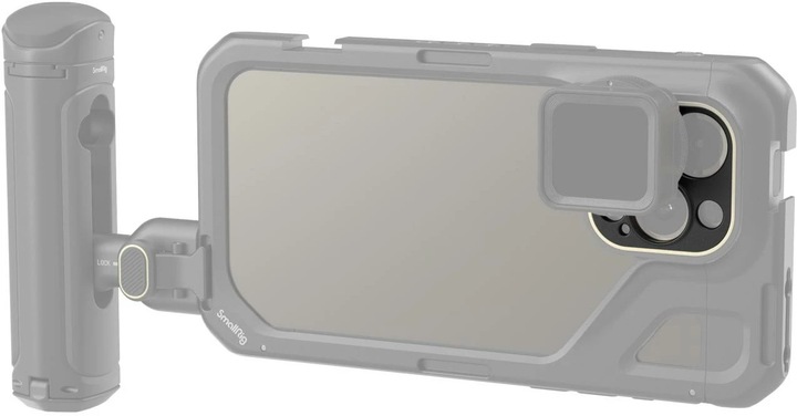 Actual product image SmallRig 17mm Threaded Lens Back Mount Plate for iPhone 15 Pro Max / 15 Pro Cage 4394