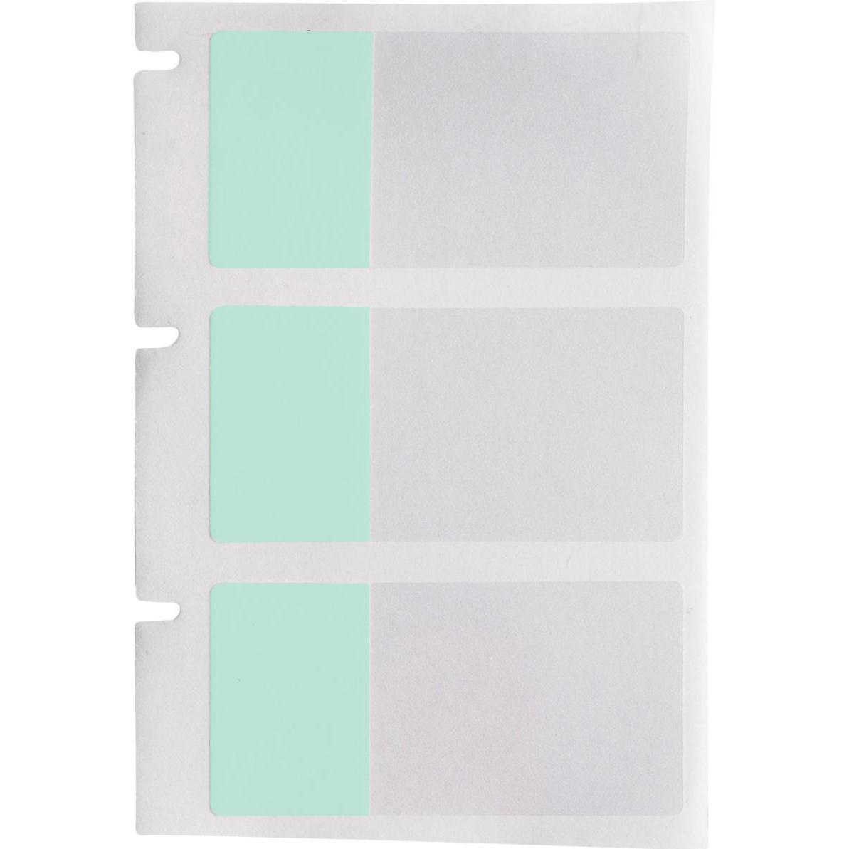 Thumbnail - Brady, Etiketten, PTL-30-427-GN, Vinyl, selbstlaminierend, Grün/Transparent, matt, 19.05 x 12.70(38.10) mm, fü