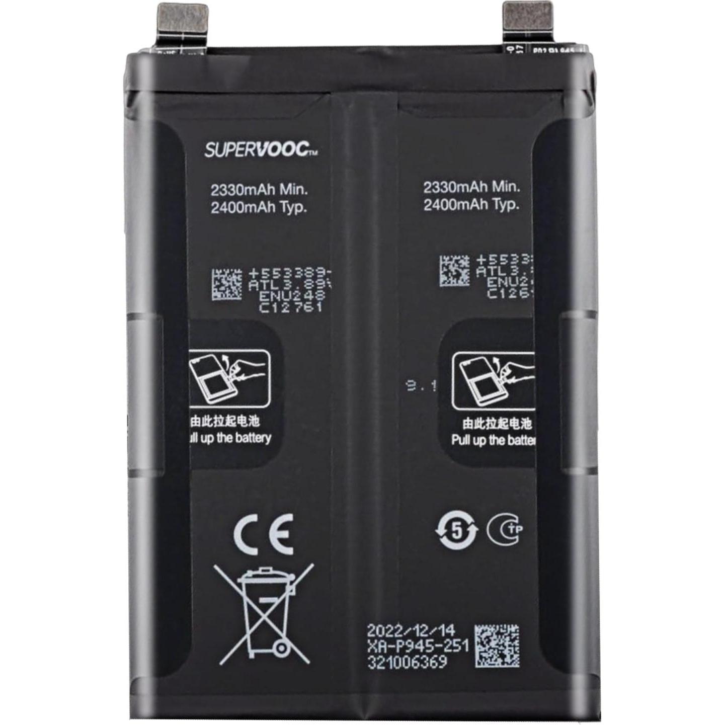 OnePlus 4800mAh Austausch-Akku, Modell BLP945, Smartphone Akku