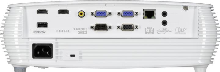 Actual product image Acer P5330W (WXGA, 4500 lm, 1.17 - 1.54:1)