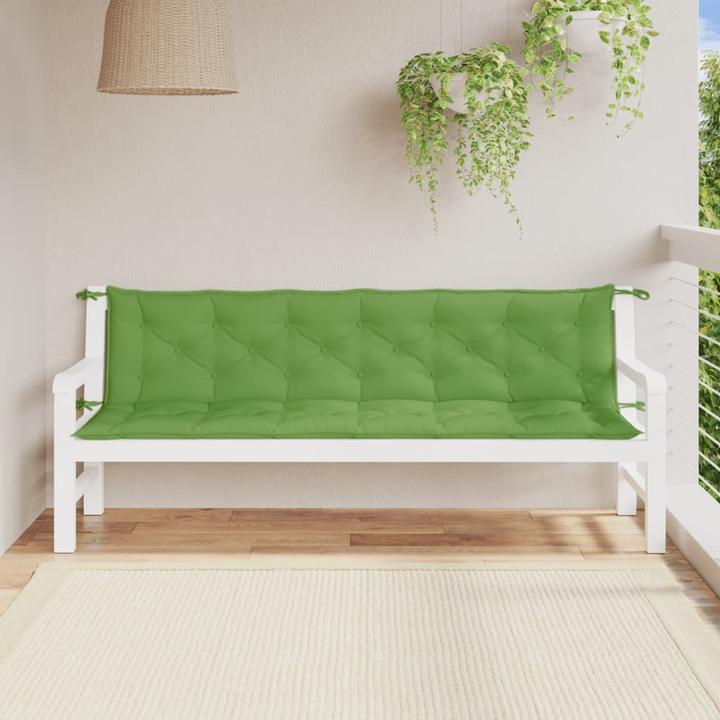 Immagine prodotto VidaXL Cuscini per panca da giardino 2 pezzi in tessuto (200 x 50 x 7 cm)