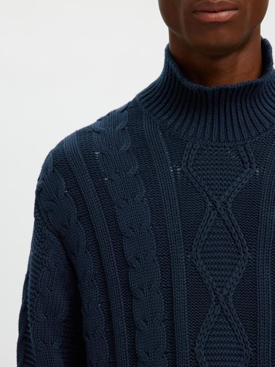 Produktbild Selected 100% Baumwoll Rollkragenpullover (L)