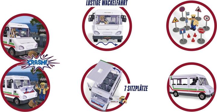 Immagine prodotto Simba Autobus di Sam Trevor con figura