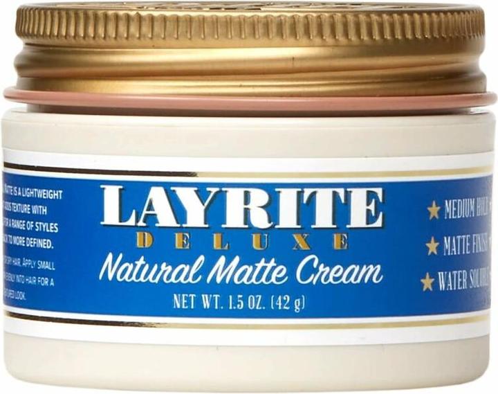 Layrite Crema opaca naturale (Cera per capelli)