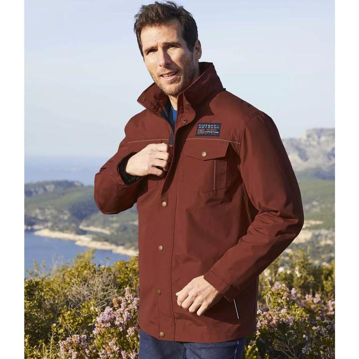 Actual product image Atlas For Men Windbreaker with lots of pockets (L)