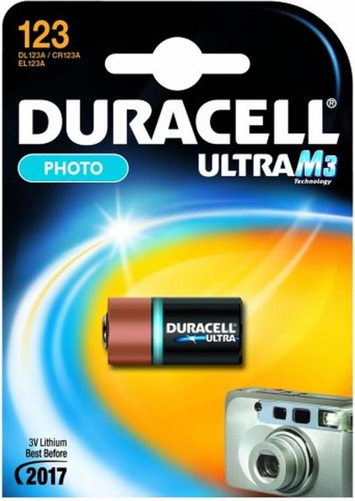 Produktbild Duracell Ultra Foto (1 Stk., CR123A, 1400 mAh)