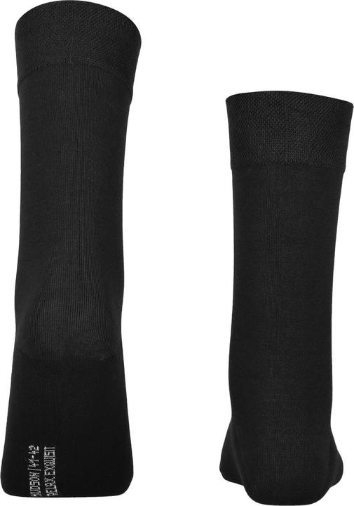 Image du produit Hudson Relax Exquisit (Lot de 3) Chaussettes hommes, couleur 005 noir, taille 45-46 (Une unité par pack, 45 - 46)