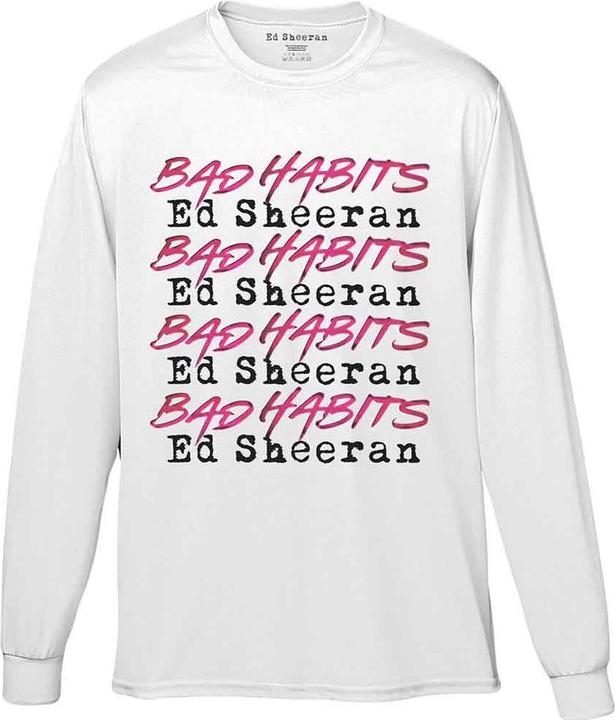 Produktbild Ed Sheeran Bad Habits Stack (Longsleeve) (M)