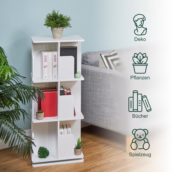 Produktbild Relaxdays Bücherregal (39 x 39 x 95 cm)
