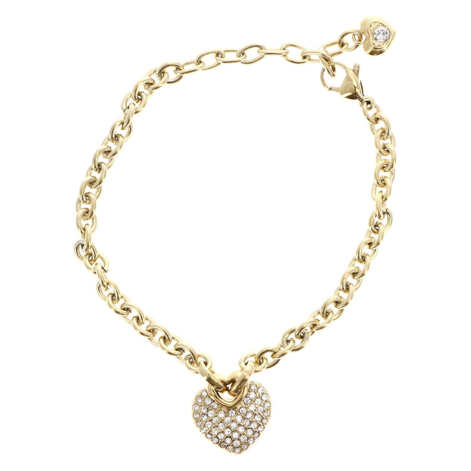 Guess, Armschmuck, Armband, (14.60 cm, 97% Edelstahl, 3% Glas)