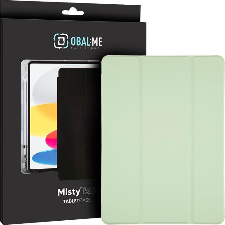 Actual product image NoName OBAL:ME MistyTab Case for iPad 10.2 2019/2020/2021 Light Green (iPad 10.2 2019)