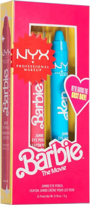 Immagine prodotto NYX Professional Make-Up Kit eyeliner Barbie in edizione limitata (Blu, Rosa)