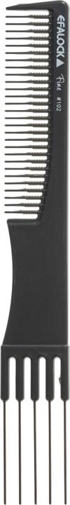 Actual product image Efalock Professional combs Fine toupee fork comb #102 1 pc.