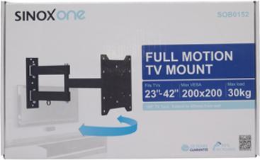 Produktbild Sinox One TV Wall Mount. 23"-42". Black (Wand, 42", 30 kg)
