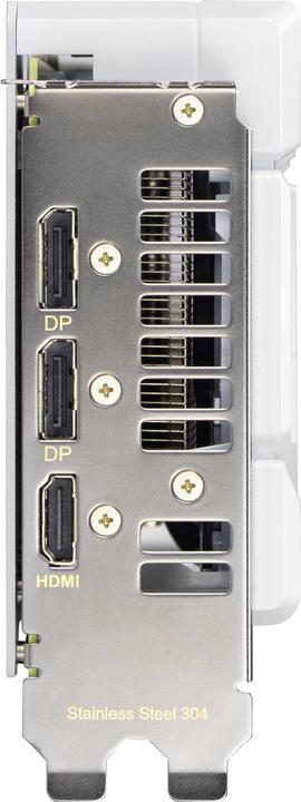 Actual product image ASUS DUAL-RX9060XT-16G-WHITE 16GB GDDR6 HDMI DP (16 GB)