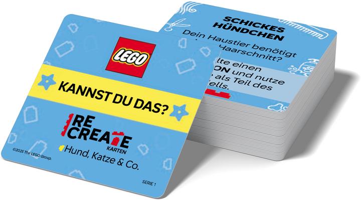 Actual product image LEGO® - ReCreate Karten - Hund, Katze & Co