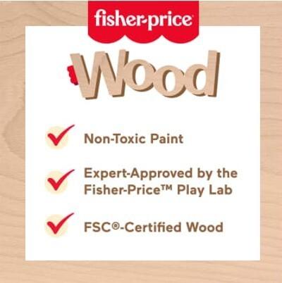 Immagine prodotto Fisher-Price Arcobaleno di legno impilabile