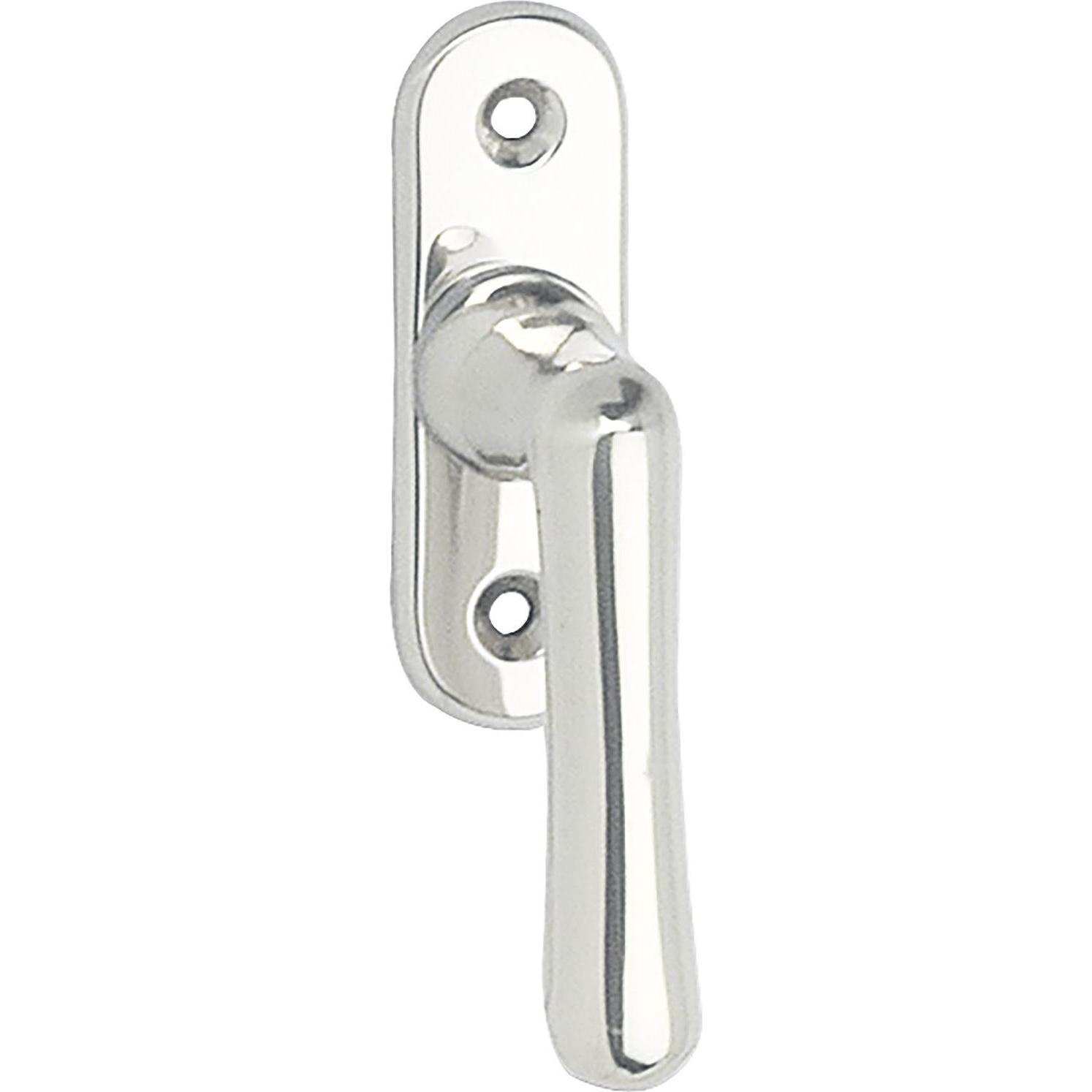 Grundmann, Türgriff + Fenstergriff, Fenstergriff WG ELEGANT 504 -gerade,VK 7 x 35 mm, Alu poliert (Türgriff)