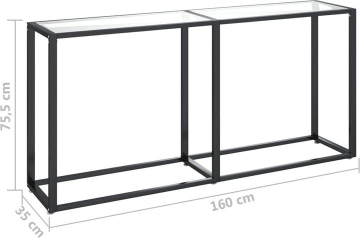 Produktbild VidaXL Konsolentisch (180 x 35 x 75.5 cm)