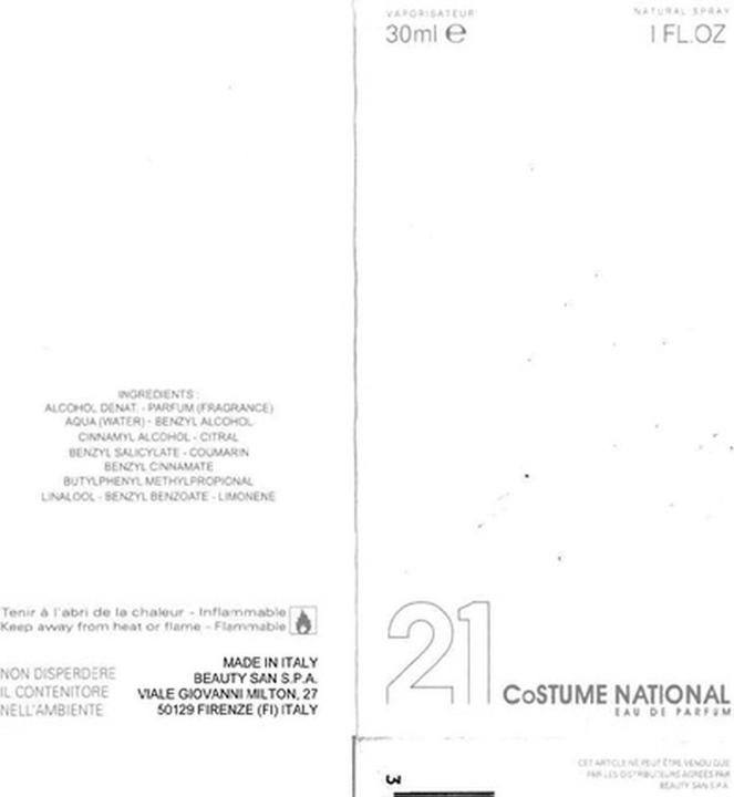 Produktbild Costume National 21 (Eau de Parfum, 30 ml)