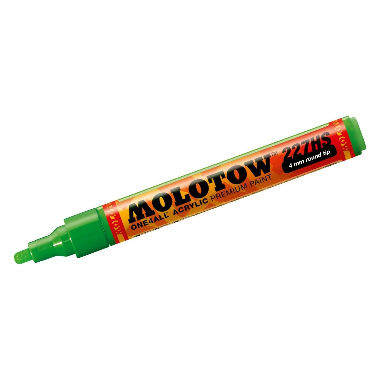 Molotow, Marker, Permanent Marker One4All 227 Hs Navulbaar 4mm Cocoa77 Universes Groen (1 x)