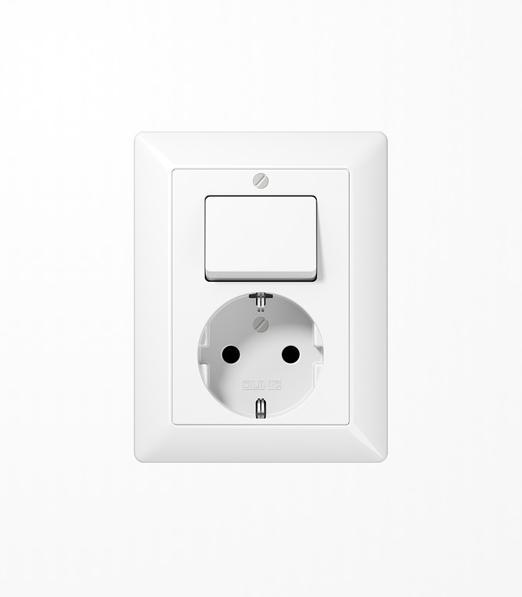 Actual product image JUNG SCHUKO socket outlet